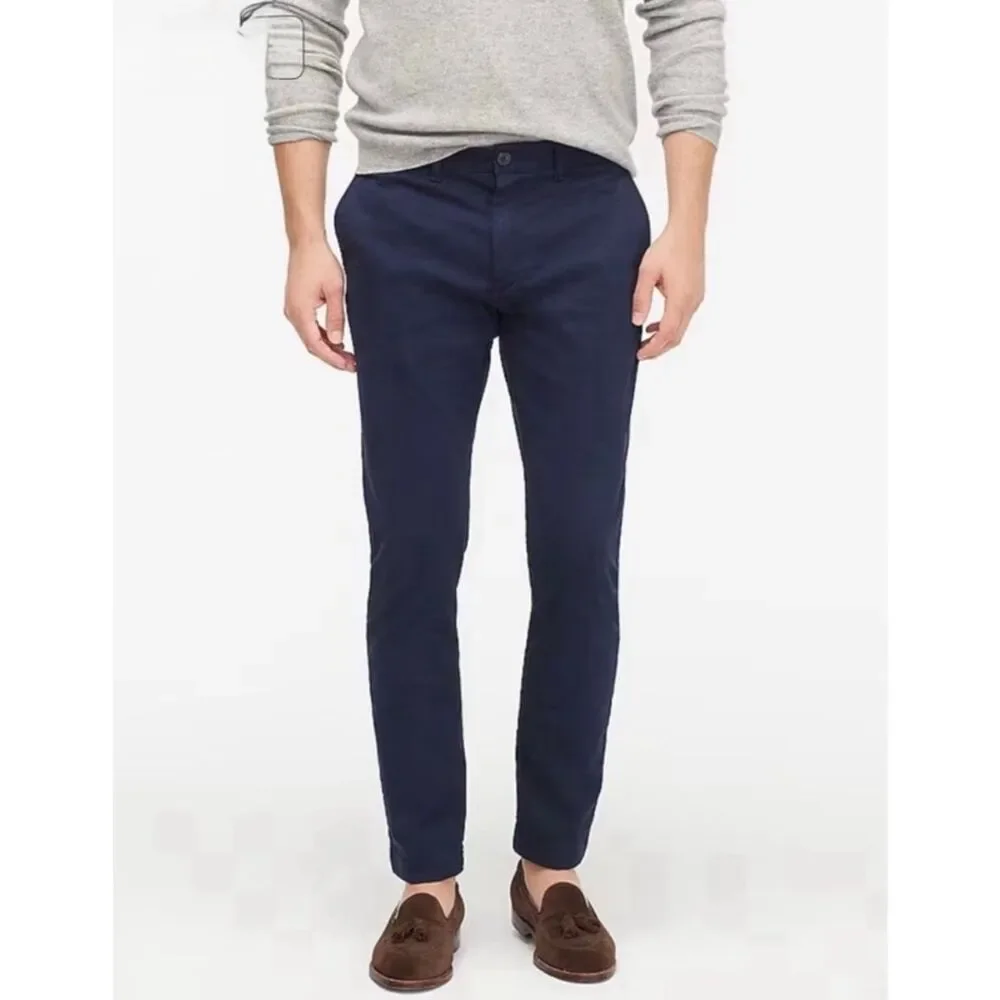 J. Crew 250 skinny-fit pant in stretch chino in Navy NWT 28/30